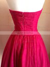 A-line Sweetheart Chiffon Short/Mini Beading Bridesmaid Dresses #02017909