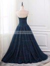 Ball Gown Sweetheart Lace Tulle Floor-length Beading Prom Dresses #UKM020103663