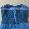 Ball Gown Sweetheart Tulle with Sashes / Ribbons Floor-length Blue Vintage Prom Dresses #UKM020103738