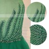 Ball Gown Scoop Neck Lace Tulle Watteau Train Appliques Lace Prom Dresses #UKM020104042