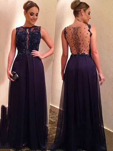 a-line-scoop-neck-dark-navy-chiffon-with-beading-floor-length-prom