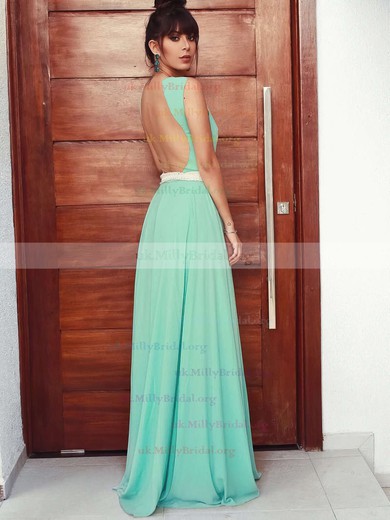 Tulle Puffy Prom Dresses with Turquoise