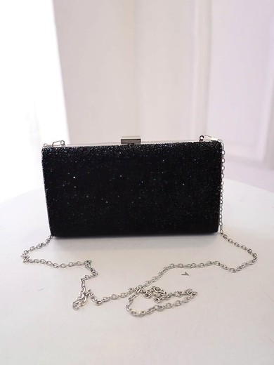 Black Shiny Material Ceremony&Party Sequin Handbags #UKM03160008