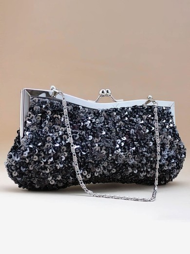 Black Sequin Ceremony&Party Sequin Handbags #UKM03160026