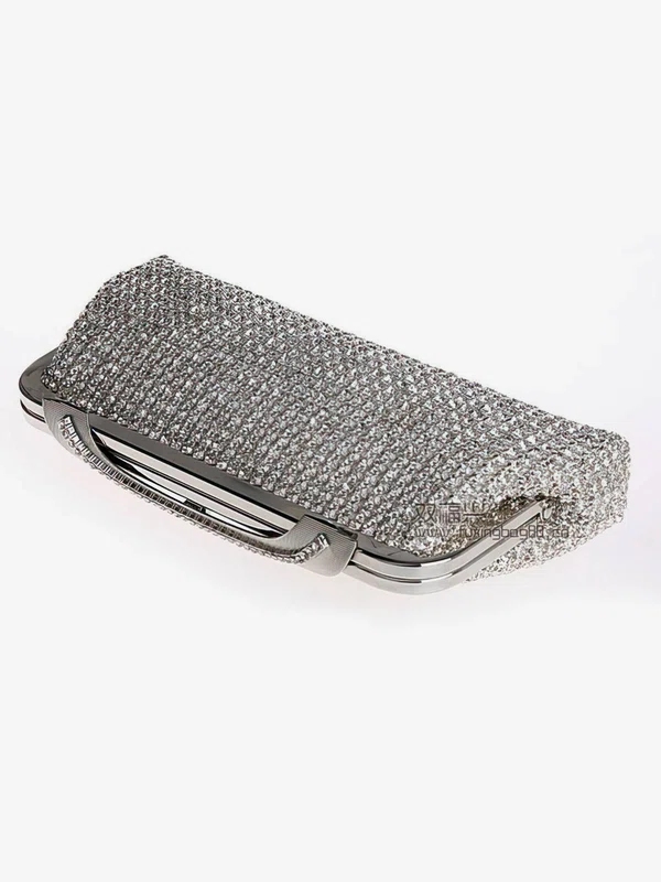 Black Crystal/ Rhinestone Wedding Crystal/ Rhinestone Handbags #UKM03160028