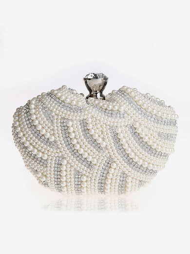 Black Pearl Wedding Pearl Handbags #UKM03160033