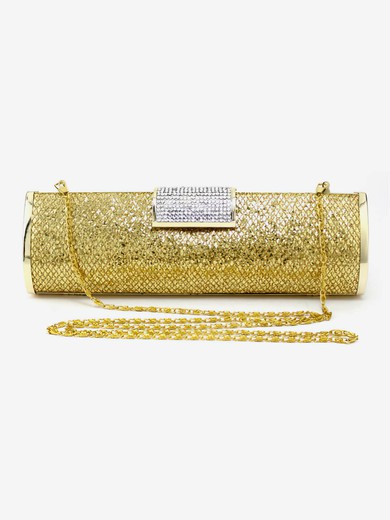 Gold Metal Office&Career Crystal/ Rhinestone Handbags #UKM03160075