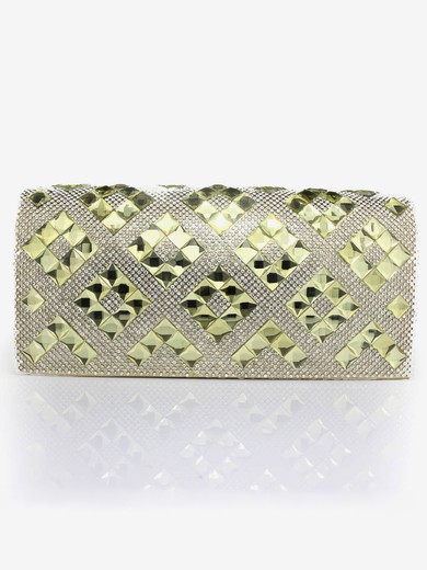 Black PU Wedding Crystal/ Rhinestone Handbags #UKM03160091