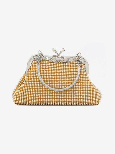 Silver Crystal/ Rhinestone Wedding Crystal/ Rhinestone Handbags #UKM03160115
