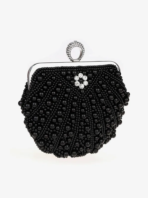 Black Pearl Wedding Pearl Handbags #UKM03160167