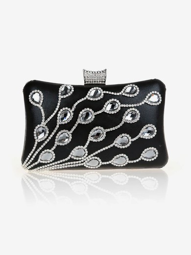 Black Sequin Ceremony & Party Crystal/ Rhinestone Handbags #UKM03160178
