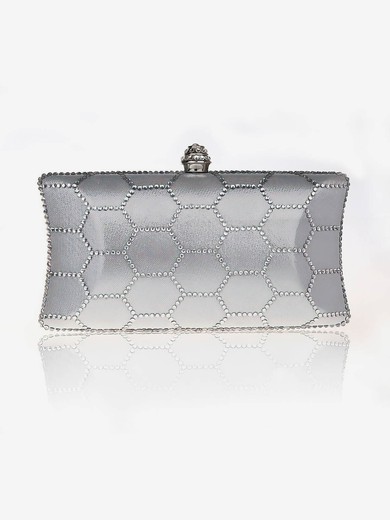 Black Polyester Wedding Beading Handbags #UKM03160185