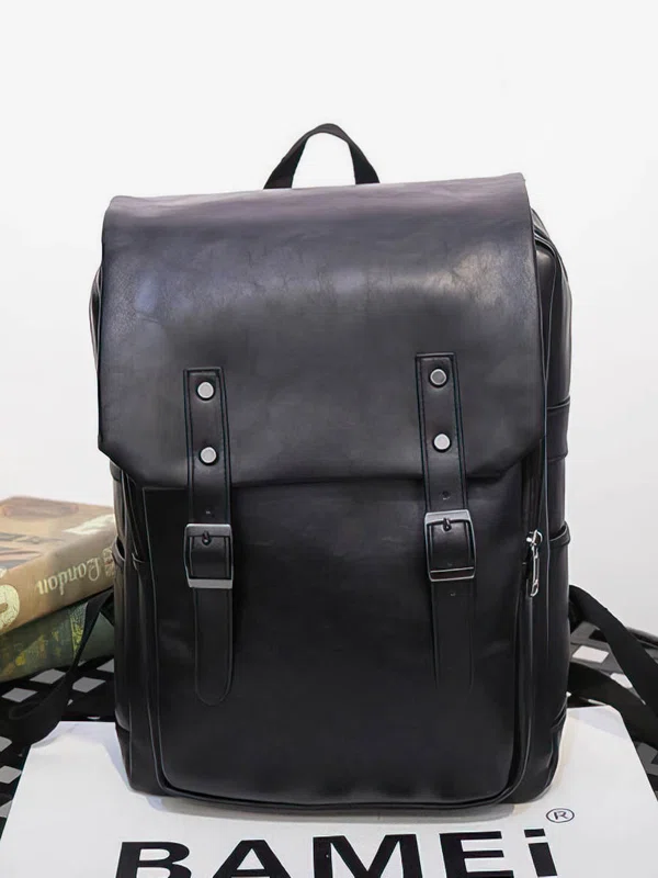 Black PU Office & Career Metal Handbags #UKM03160149