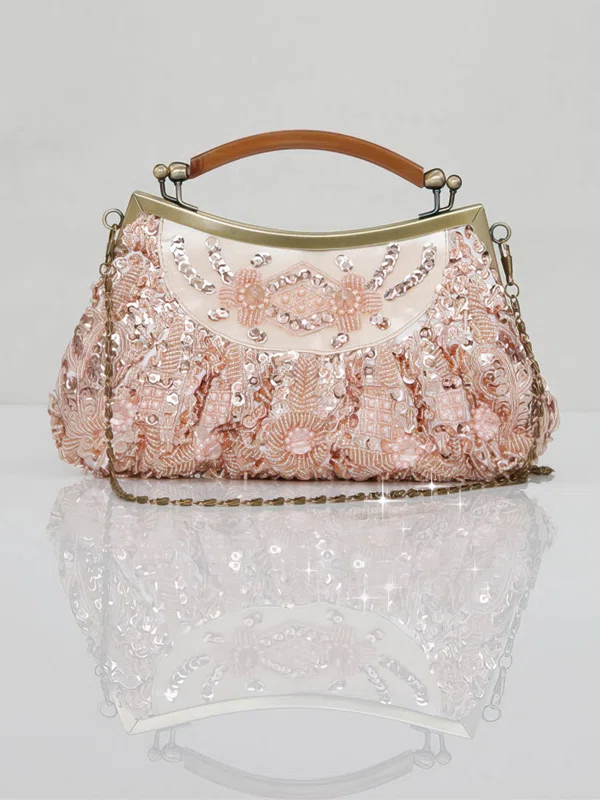 Black Pearl Wedding Sequin Handbags #UKM03160220