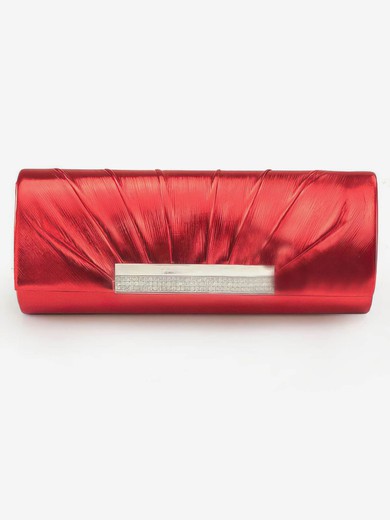 Black PU Wedding Crystal/ Rhinestone Handbags #UKM03160228