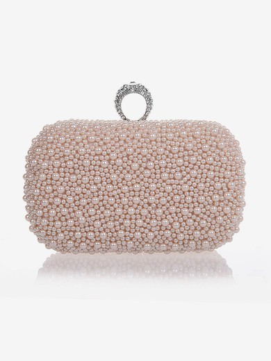Black Pearl Wedding Crystal/ Rhinestone Handbags #UKM03160292