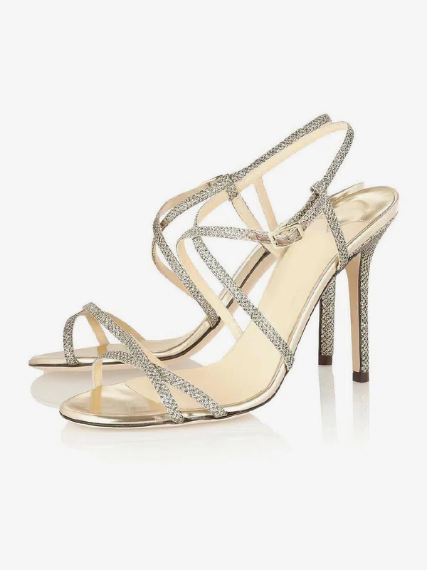 Women's Multi-color Sparkling Glitter Pumps with Buckle | MillyBridal