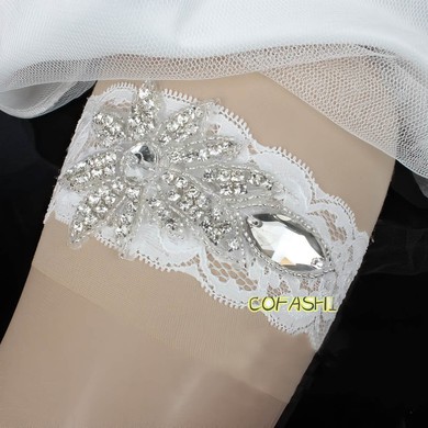 Lace Garters with Crystal/Rhinestone #UKM03090038