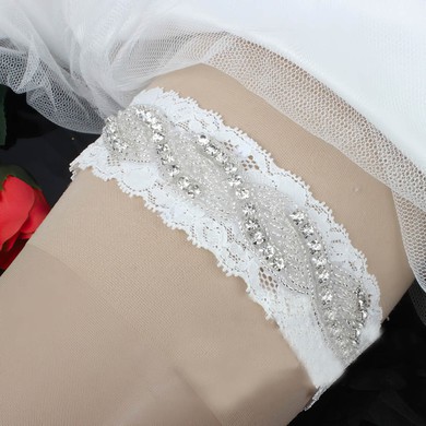 Lace Garters with Beading/Crystal #UKM03090052