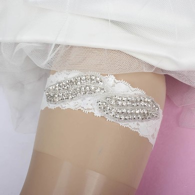 Lace Garters with Beading/Crystal #UKM03090057