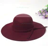 Black Wool Bowler/Cloche Hat #UKM03100033