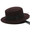 Black Wool Bowler/Cloche Hat #UKM03100037