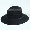 Black Wool Bowler/Cloche Hat #UKM03100040