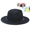 Black Wool Bowler/Cloche Hat #UKM03100047