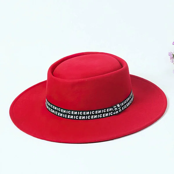Black Wool Bowler/Cloche Hat #UKM03100059