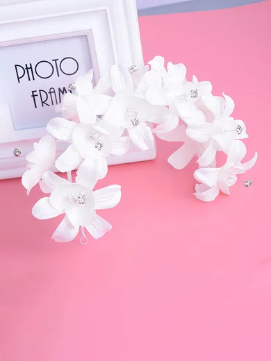 White Crystal Headbands #UKM03020082