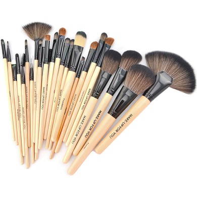 Nylon Professional Makeup Brush Set in 24Pcs #UKM03150004