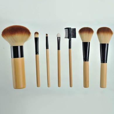 Nylon Travel Makeup Brush Set in 7Pcs #UKM03150049
