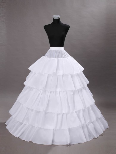 Taffeta Ball Gown Slip 5 Tiers Petticoats #UKM03130027