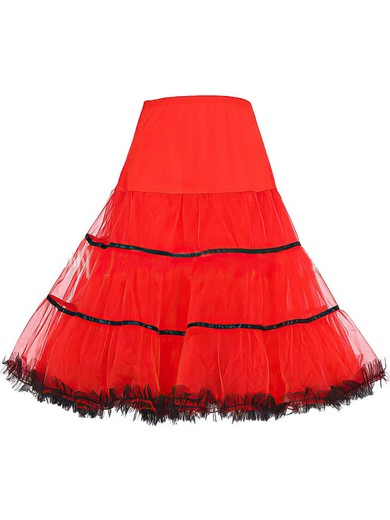 Tulle Netting A-Line Slip 4 Tiers Petticoats #UKM03130030