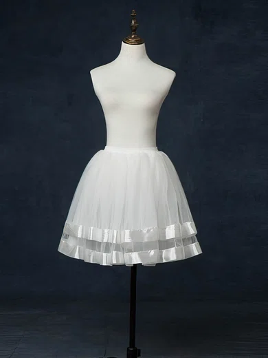 Tulle Netting Short Flare Slip 5 Tiers Petticoats #UKM03130031