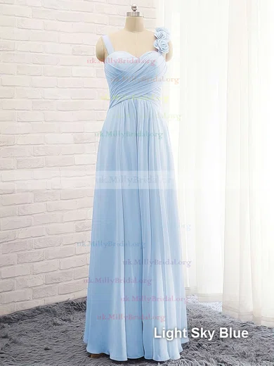 Light blue chiffon on sale gown