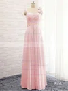 Elegant A-line Sweetheart Chiffon with Flower(s) Lavender Bridesmaid Dresses #UKM01012735