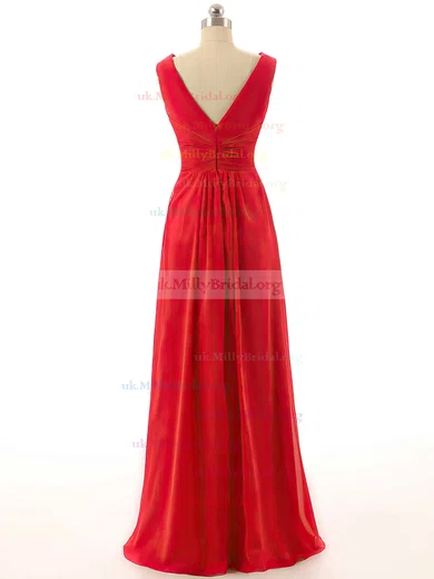 Red chiffon hot sale dress uk