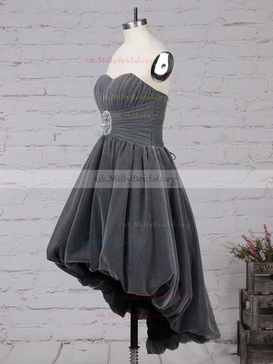 Short grey prom sales dresses