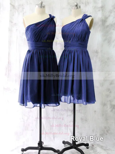 Royal blue short wedding dresses sale