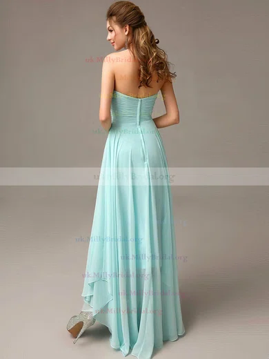 Light blue 2024 modest bridesmaid dresses