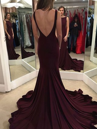 maroon prom dresses tight