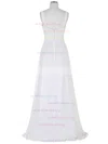 Empire Sweetheart Chiffon Floor-length Ruffles Prom Dresses #UKM020103743