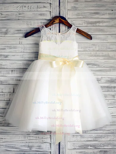 Ankle length cheap flower girl dresses