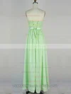A-line Sweetheart Chiffon Floor-length Pleats Prom Dresses #UKM020104243