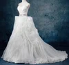 Organza Sweetheart Ball Gown Court Train with Sashes / Ribbons Wedding Dresses #UKM00023082