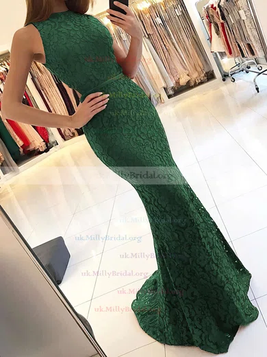 Khaki green hot sale prom dress