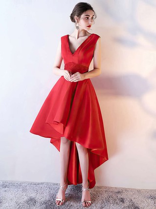 Cheap Light or Dark Red Bridesmaid Dresses UK by uk.millybridal