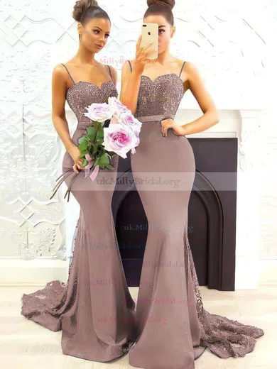 Rose gold 2024 lace bridesmaid dresses