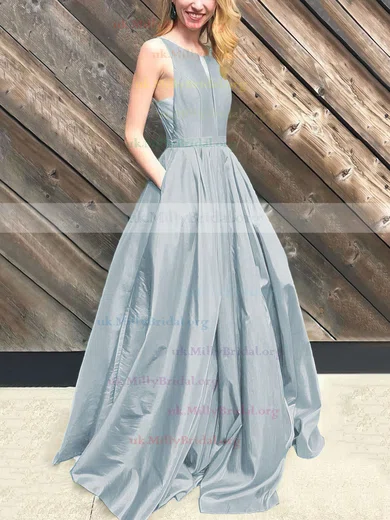 Blue grey prom sales dress